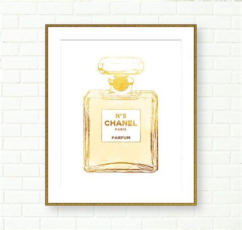 chanel no 5 poster gold|chanel no 5 clip art.